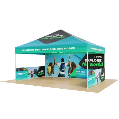 Custom Outdoor Canopy Tents Waterproof 15ft X 10ft - Imprint Now - CA