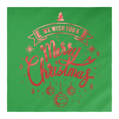 Custom Foil Stamped Luncheon Napkin - Imprint Now - CA