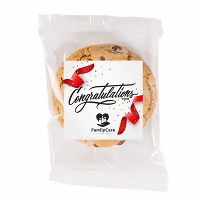 Fresh Beginnings Individually Wrapped Chocolate Chip Cookie - Imprint Now - CA