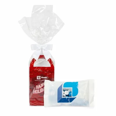 Holiday Gift Tote with Chocolate Buttons - Imprint Now - CA