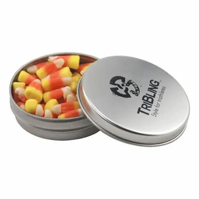 Round Tin with Candy Corn - SBF2900 - Imprint Now - CA