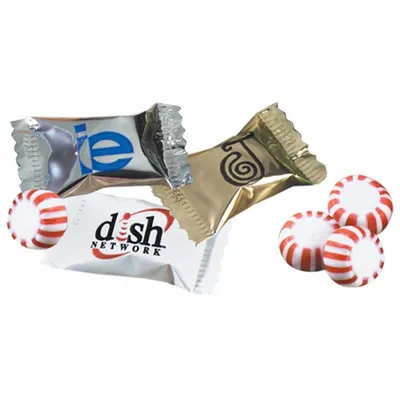Individually Wrapped Spearmint Flavored Starlight Mints - Imprint Now - CA