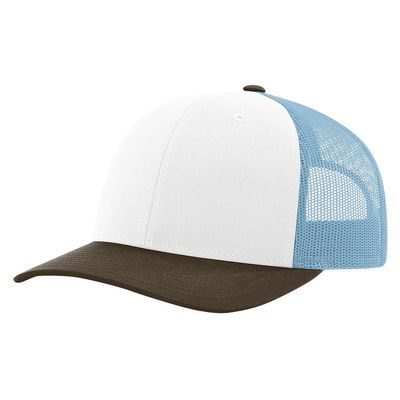 WHITE/COLUMBIA BLUE/BROWN WHITE/COLUMBIA BLUE/BROWN - Imprint Now - CA