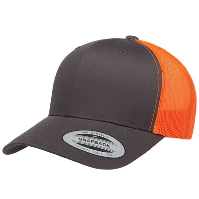 CHARCOAL/NEON ORANGE CHARCOAL/NEON ORANGE - Imprint Now - CA