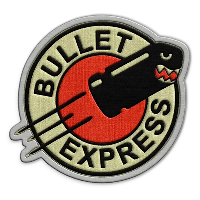 Bullet Express Hat Patch - Imprint Now - CA