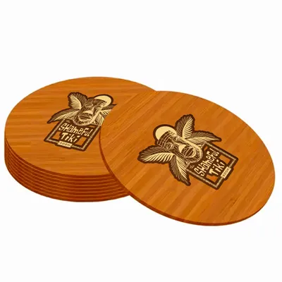 Bamboo Coaster - Imprint Now - CA