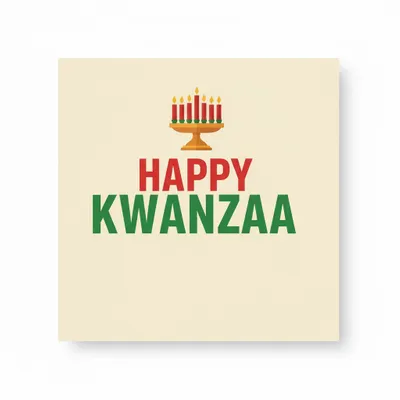 Kwanzaa Napkins - Imprint Now - CA