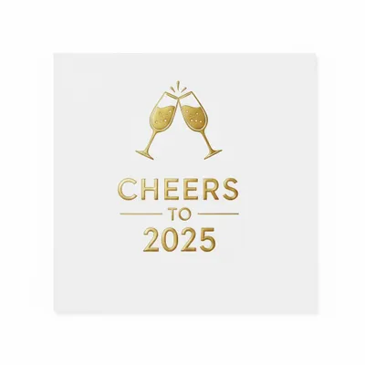 New Years Napkins - Imprint Now - CA