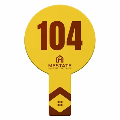 Paddle Shape Auction Paddles - Imprint Now - CA