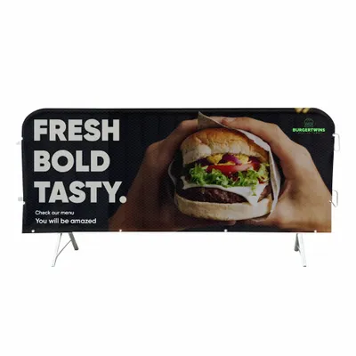 Crowd Barrier Covers - Imprint Now - CA