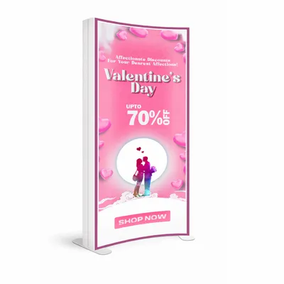 SEG Curved Lit Display - Imprint Now - CA