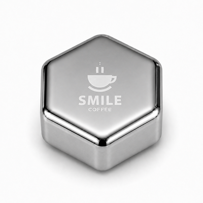 Hexagon Stainless Steel Ice Cubes