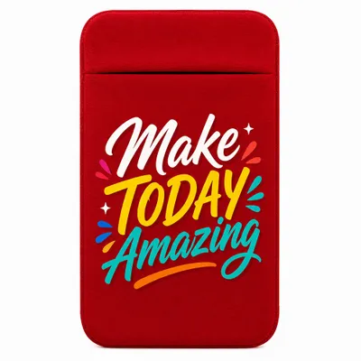 Lycra Phone Card Wallet - Imprint Now - CA