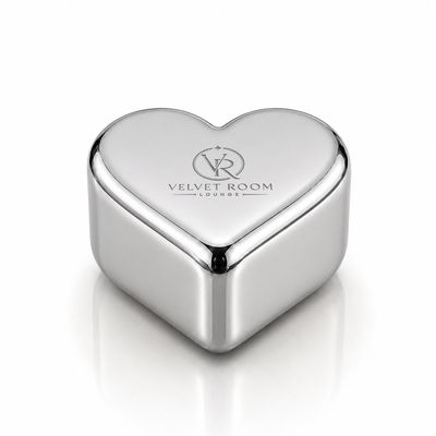 Heart-Shaped Stainless Steel Ice Cubes