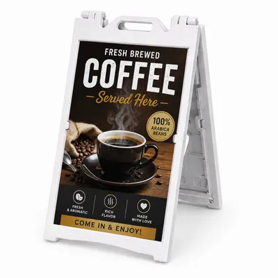 A-Frame Sidewalk Sign - Imprint Now - CA
