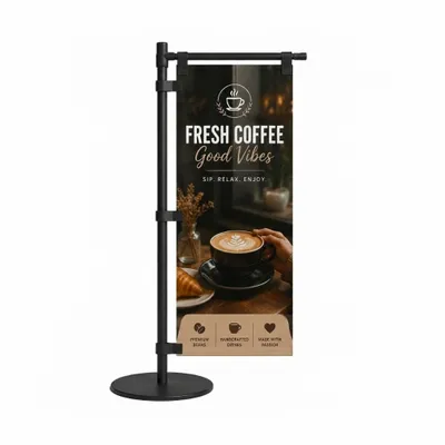 Polyester Mini Desk Flag - Imprint Now - CA