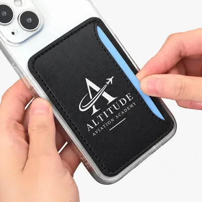 Leather Phone Wallet with Side Slit - Imprint Now - CA