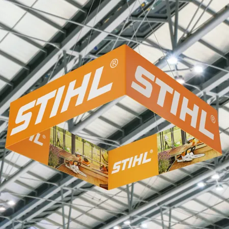 Trade Show Hanging Sign - Imprint Now - CA
