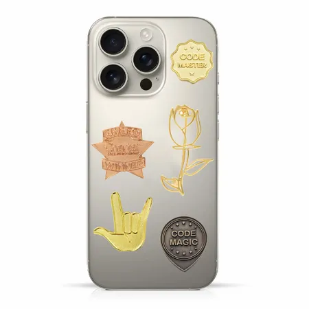 Die Struck Metal Sticker Die Struck Metal Sticker - Imprint Now - CA
