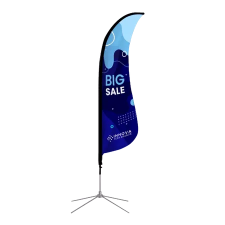 Shark Fin Flag - Imprint Now - CA