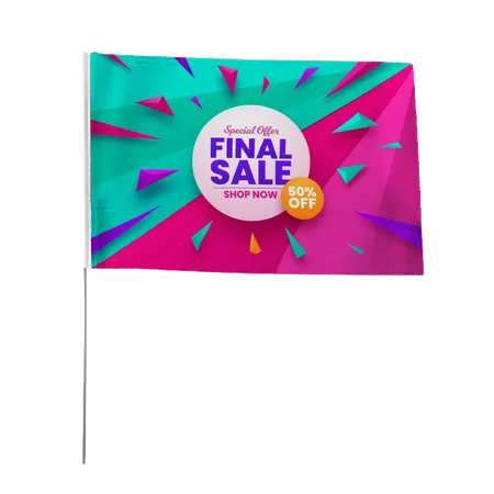 Hand Flag - Imprint Now - CA