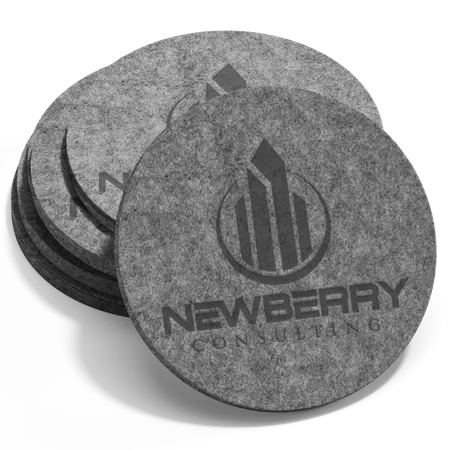 Absorbent Felt Coaster - Imprint Now - CA