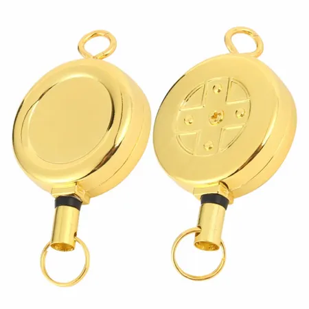 Gold Reel Keychain Gold Reel Keychain - Imprint Now - CA