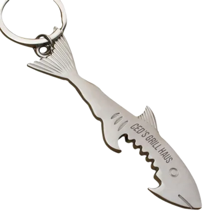 Shark Bottle Opener Keychain