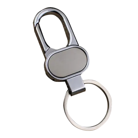 Caribiner Metal Keychain - Imprint Now - CA