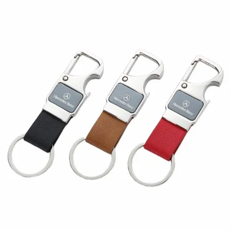 Fashion Laser Cut Leather Keychain Fashion Laser Cut Leather Keychain - Imprint Now - CA
