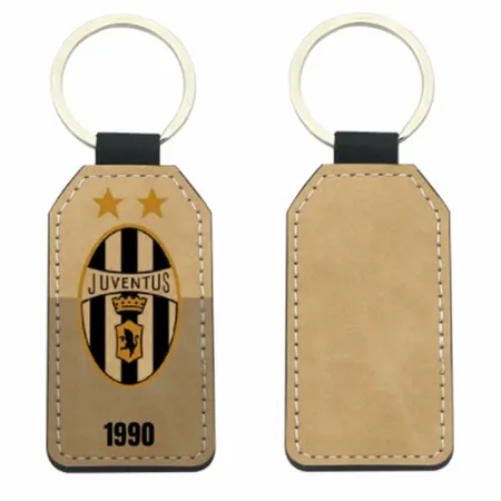 Full-Colour Tag Leather Keychain Full-Colour Tag Leather Keychain - Imprint Now - CA