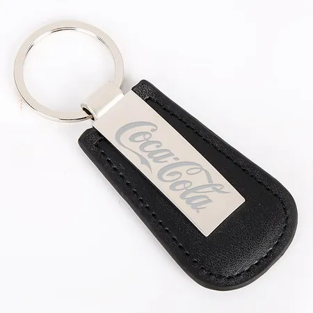 Superior Metal & Leather Keychain Superior Metal & Leather Keychain - Imprint Now - CA