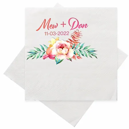 Servilletas personalizadas - Imprint Now - CA