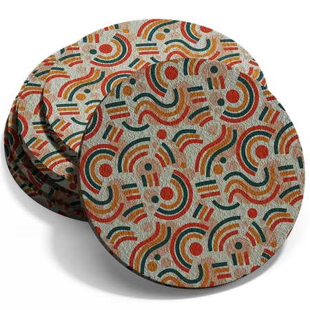 Hard Diatom Mud Coaster - Imprint Now - CA