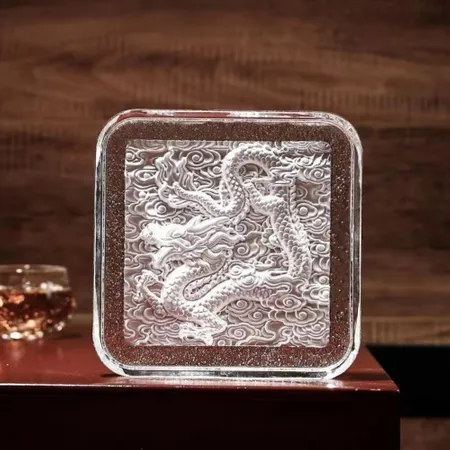 Customised Crystal Carving Coaster - Imprint Now - CA