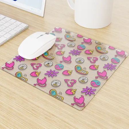 Custom Acrylic Transparent Mouse Pad Custom Acrylic Transparent Mouse Pad - Imprint Now - CA