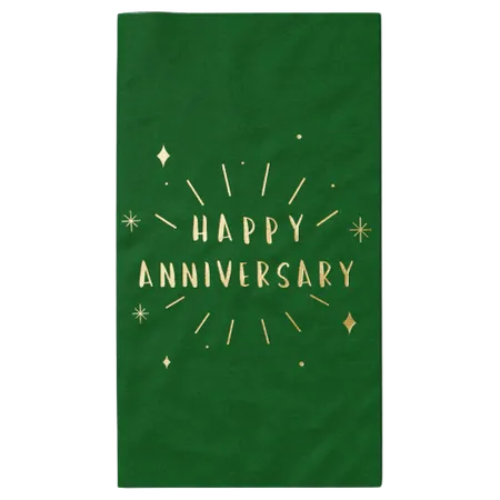 Custom Foil Stamped Towel Napkin - Imprint Now - CA