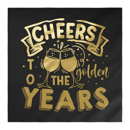 Custom Foil Stamped Beverage Napkin - Imprint Now - CA