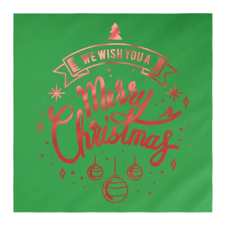 Custom Foil Stamped Luncheon Napkin - Imprint Now - CA