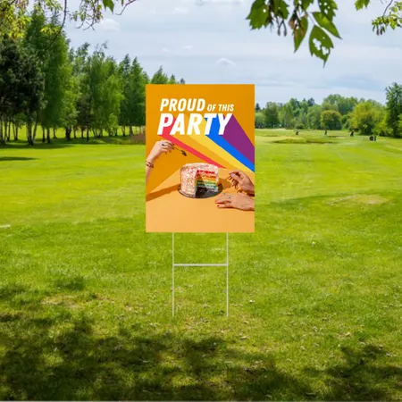 23 cm x 30 cm Yard Sign