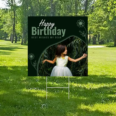 61 cm x 61 cm Yard Sign