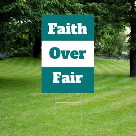 30 cm x 46 cm Yard Sign