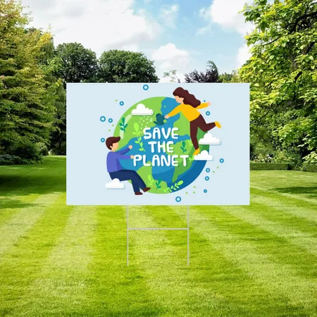 46 cm x 30 cm Yard Sign