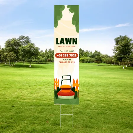 15 cm x 61 cm Yard Sign