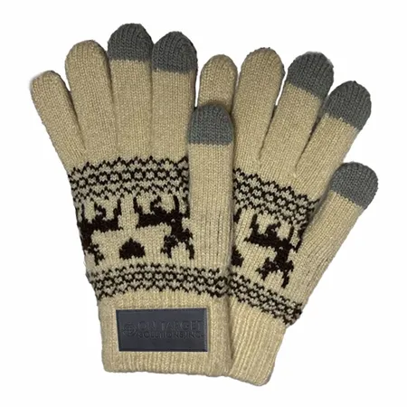 Reindeer Winter Cotton Gloves - Imprint Now - CA