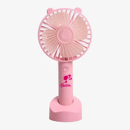 Mini Desk Fan with Cell Phone Holder and Lightup Messages - Imprint Now - CA