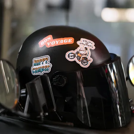 Motorcycle Helmet Stickers Motorcycle Helmet Stickers - Imprint Now - CA
