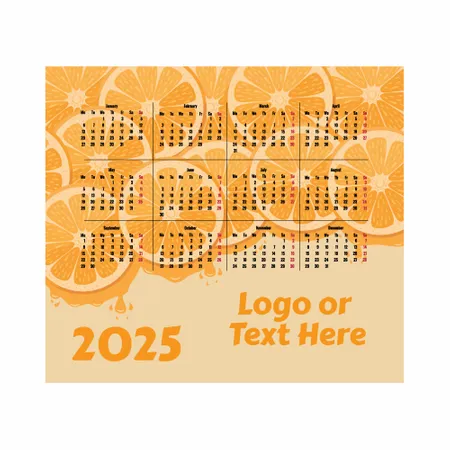 Custom Orange Mouse Pad - Imprint Now - CA