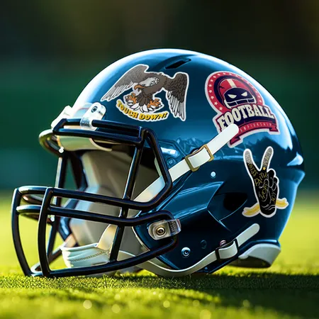 Football Helmet Stickers Football Helmet Stickers - Imprint Now - CA
