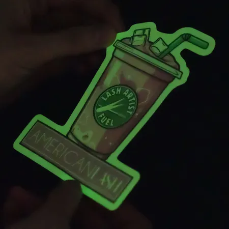 Glow in Dark Stickers Glow in Dark Stickers - Imprint Now - CA